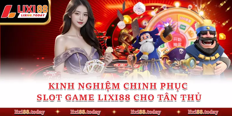 Kinh nghiệm chinh phục slot game LIXI88 cho tân thủ