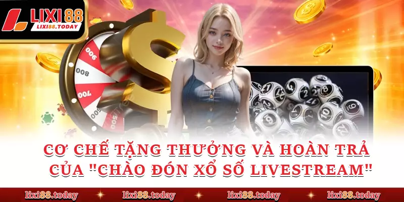 Cơ chế tặng thưởng và hoàn trả độc quyền của "Chào đón xổ số livestream"