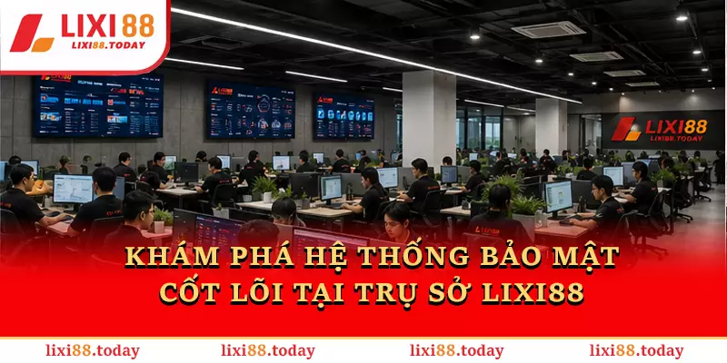 Khám phá hệ thống bảo mật cốt lõi tại trụ sở LIXI88 