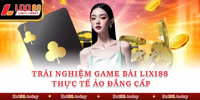 Trải nghiệm Game bài LIXI88 thực tế ảo đẳng cấp